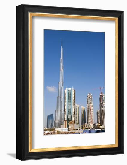 Burj Khalifa, Dubai, United Arab Emirates.-Bill Bachmann-Framed Photographic Print