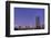 Burj Khalifa, the Highest Tower of the World in the Evening Light, Night Photography-Axel Schmies-Framed Photographic Print