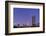 Burj Khalifa, the Highest Tower of the World in the Evening Light, Night Photography-Axel Schmies-Framed Photographic Print