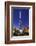 Burj Khalifa, the Highest Tower of the World, Night Photograph-Axel Schmies-Framed Photographic Print