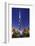 Burj Khalifa, the Highest Tower of the World, Night Photograph-Axel Schmies-Framed Photographic Print