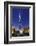 Burj Khalifa, the Highest Tower of the World, Night Photograph-Axel Schmies-Framed Photographic Print