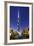 Burj Khalifa, the Highest Tower of the World, Night Photograph-Axel Schmies-Framed Photographic Print