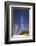 Burj Khalifa, the Highest Tower of the World, Night Photograph-Axel Schmies-Framed Photographic Print