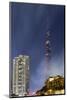 Burj Khalifa, the Highest Tower of the World, Night Photography-Axel Schmies-Mounted Photographic Print