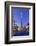 Burj Khalifa, the Highest Tower of the World, Night Photography-Axel Schmies-Framed Photographic Print