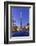 Burj Khalifa, the Highest Tower of the World, Night Photography-Axel Schmies-Framed Photographic Print