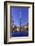 Burj Khalifa, the Highest Tower of the World, Night Photography-Axel Schmies-Framed Photographic Print