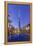 Burj Khalifa, the Highest Tower of the World, Night Photography-Axel Schmies-Framed Premier Image Canvas