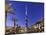 Burj Khalifa, the Highest Tower of the World, Night Photography-Axel Schmies-Mounted Photographic Print