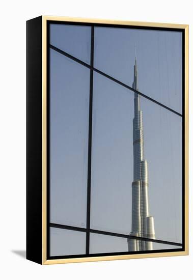 Burj Khalifa the Tallest Building in the World Downtown Dubai, Uae-Michael DeFreitas-Framed Premier Image Canvas