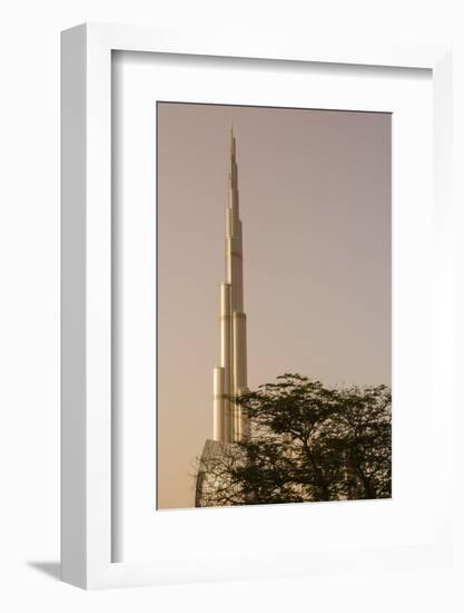 Burj Khalifa the Tallest Building in the World Downtown Dubai, Uae-Michael DeFreitas-Framed Photographic Print