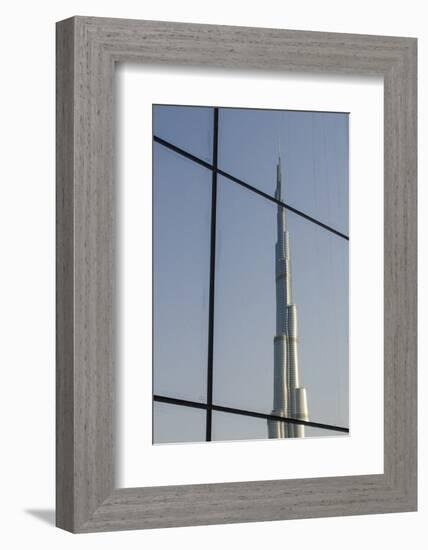 Burj Khalifa the Tallest Building in the World Downtown Dubai, Uae-Michael DeFreitas-Framed Photographic Print