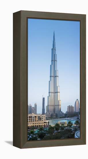 Burj Khalifa (World's Tallest Building), Downtown, Dubai, United Arab Emirates-Jon Arnold-Framed Premier Image Canvas