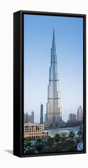 Burj Khalifa (World's Tallest Building), Downtown, Dubai, United Arab Emirates-Jon Arnold-Framed Premier Image Canvas