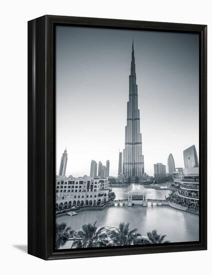Burj Khalifa (World's Tallest Building), Downtown, Dubai, United Arab Emirates-Jon Arnold-Framed Premier Image Canvas