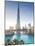 Burj Khalifa (World's Tallest Building), Downtown, Dubai, United Arab Emirates-Jon Arnold-Mounted Photographic Print