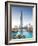 Burj Khalifa (World's Tallest Building), Downtown, Dubai, United Arab Emirates-Jon Arnold-Framed Photographic Print