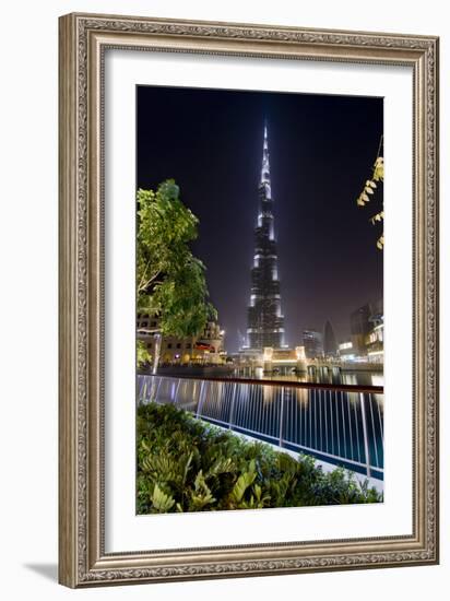 Burj Khalifa-Charles Bowman-Framed Photographic Print