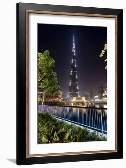 Burj Khalifa-Charles Bowman-Framed Photographic Print