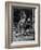 Burke Scott of Hoosiers Basketball Team Leaping Through Air Towards Lay Up Shot at Basketball Hoop-Francis Miller-Framed Photographic Print