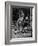 Burke Scott of Hoosiers Basketball Team Leaping Through Air Towards Lay Up Shot at Basketball Hoop-Francis Miller-Framed Photographic Print