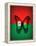 Burkina Faso Flag Butterfly, Isolated On Flag Background-suns_luck-Framed Stretched Canvas