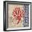 Burlap Coral IV-Paul Brent-Framed Art Print