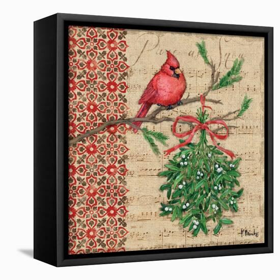 Burlap Holiday I-Paul Brent-Framed Stretched Canvas
