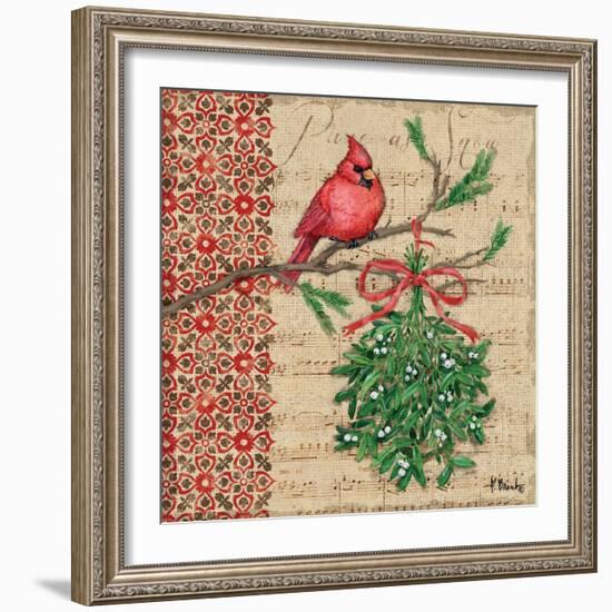 Burlap Holiday I-Paul Brent-Framed Art Print