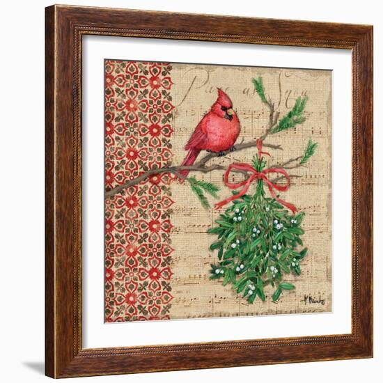 Burlap Holiday I-Paul Brent-Framed Art Print