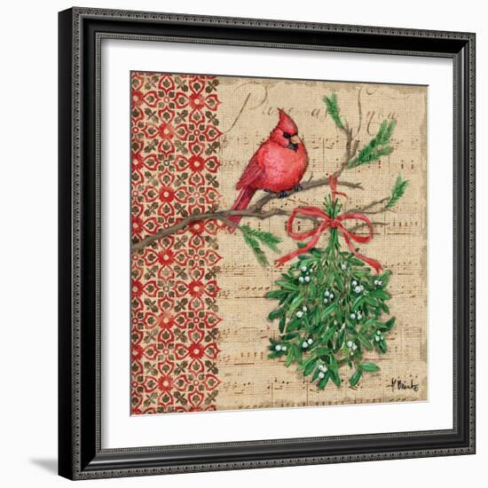 Burlap Holiday I-Paul Brent-Framed Art Print