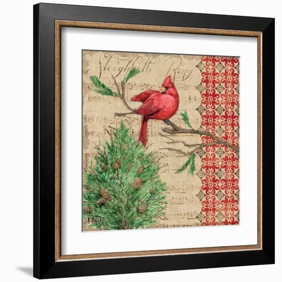 Burlap Holiday II-Paul Brent-Framed Art Print