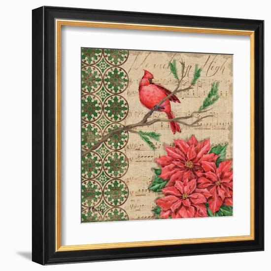 Burlap Holiday III-Paul Brent-Framed Art Print