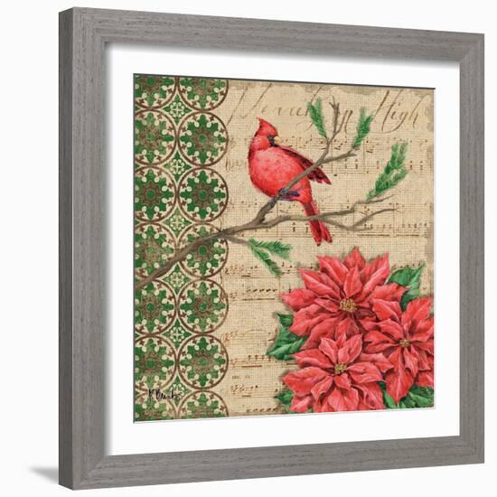 Burlap Holiday III-Paul Brent-Framed Art Print