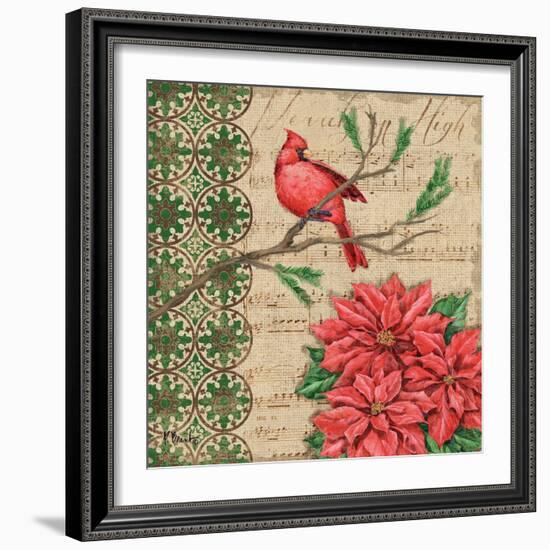 Burlap Holiday III-Paul Brent-Framed Art Print