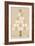 Burlap Lace Gold Xmas 1-Melody Hogan-Framed Art Print