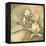 Burlap Magnolia I-Tina Chaden-Framed Stretched Canvas