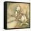 Burlap Magnolia I-Tina Chaden-Framed Stretched Canvas