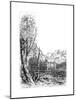 Burleigh House Gardens, Stamford, Lincolnshire, 1900-null-Mounted Giclee Print