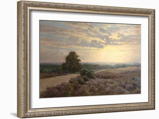 Burley Road-Frederik Golden Short-Framed Giclee Print