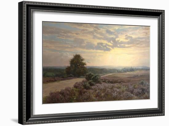 Burley Road-Frederik Golden Short-Framed Giclee Print