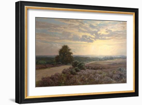 Burley Road-Frederik Golden Short-Framed Giclee Print