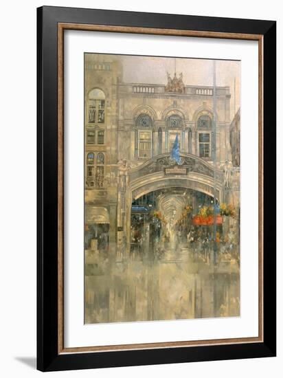 Burlington Arcade-Peter Miller-Framed Giclee Print