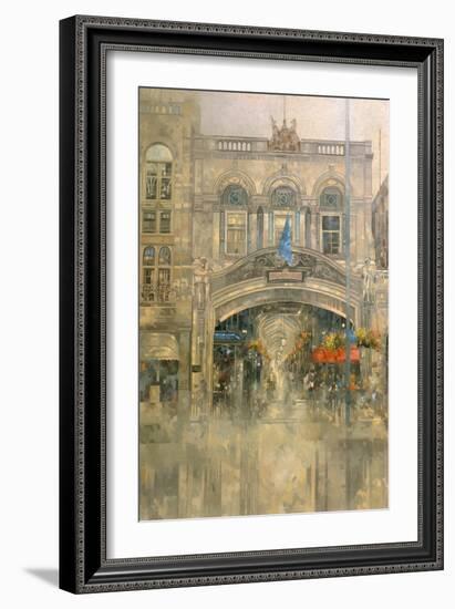 Burlington Arcade-Peter Miller-Framed Giclee Print