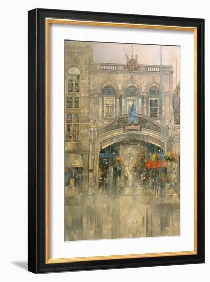 Burlington Arcade-Peter Miller-Framed Giclee Print