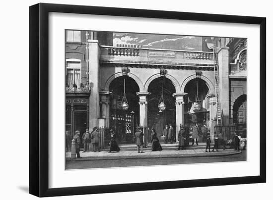 Burlington Arcade-null-Framed Art Print