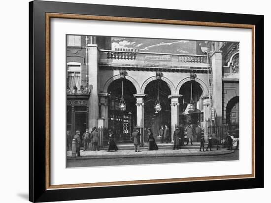 Burlington Arcade-null-Framed Art Print