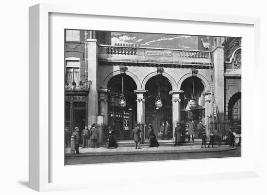 Burlington Arcade-null-Framed Art Print