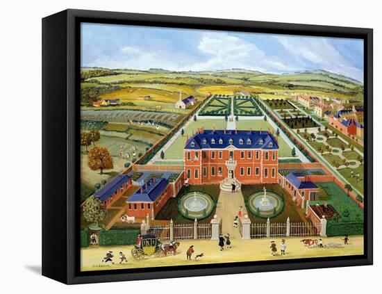 Burlington House, London-Margaret Loxton-Framed Premier Image Canvas